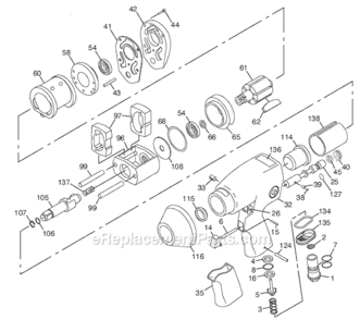 Part Location Diagram of CA148629 Chicago Pneumatic Shank-Anvil (CP749-2)